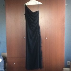 Black off the shoulder with ruffles